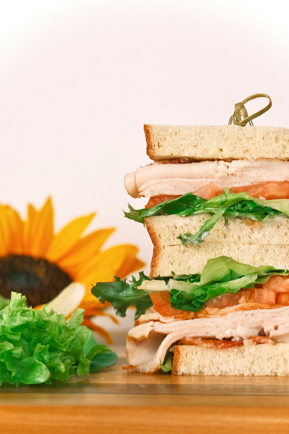 A stack of sandwiches sold at Ha'Anna, in Ferndale, Randburg.