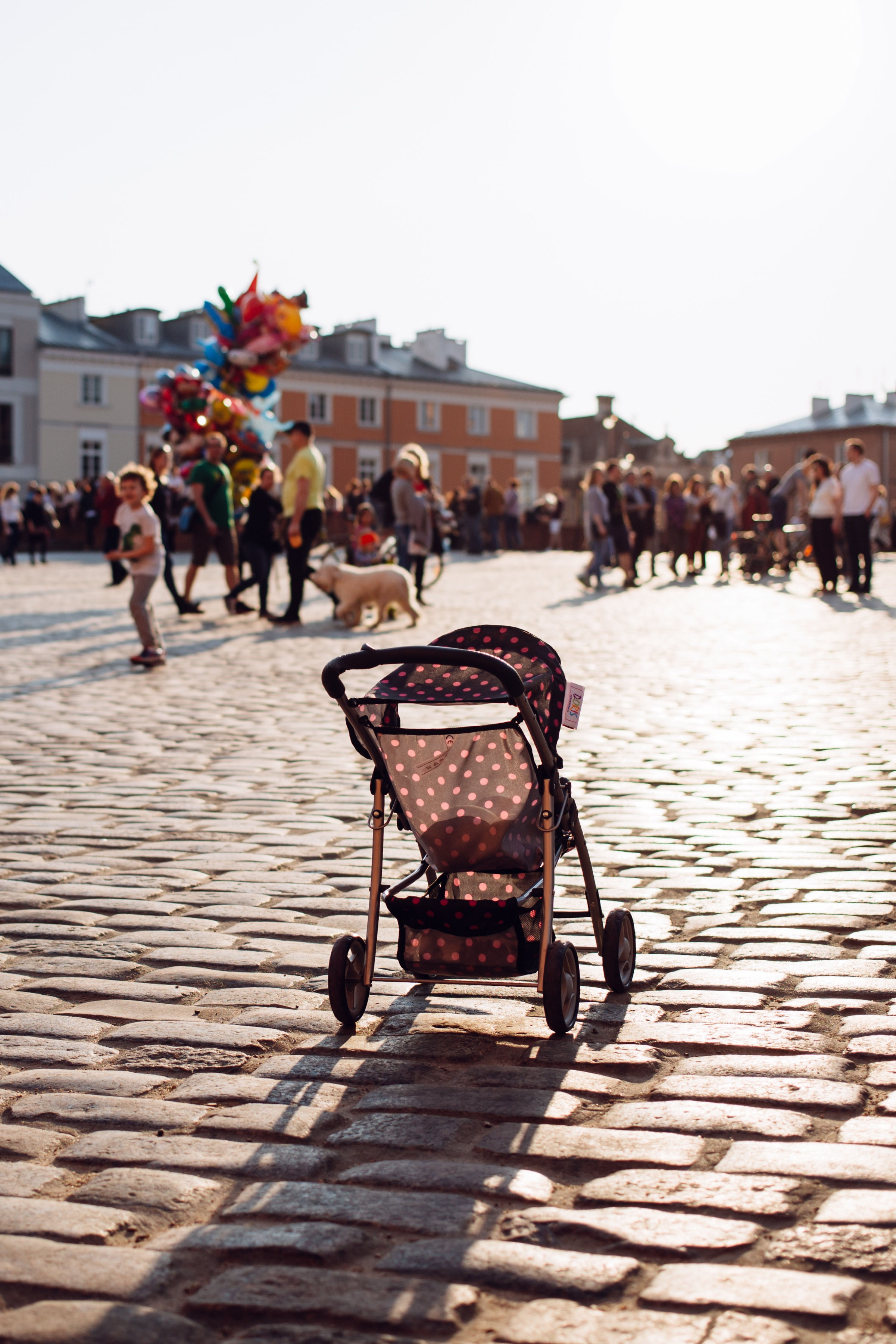 Polka Dot Stroller