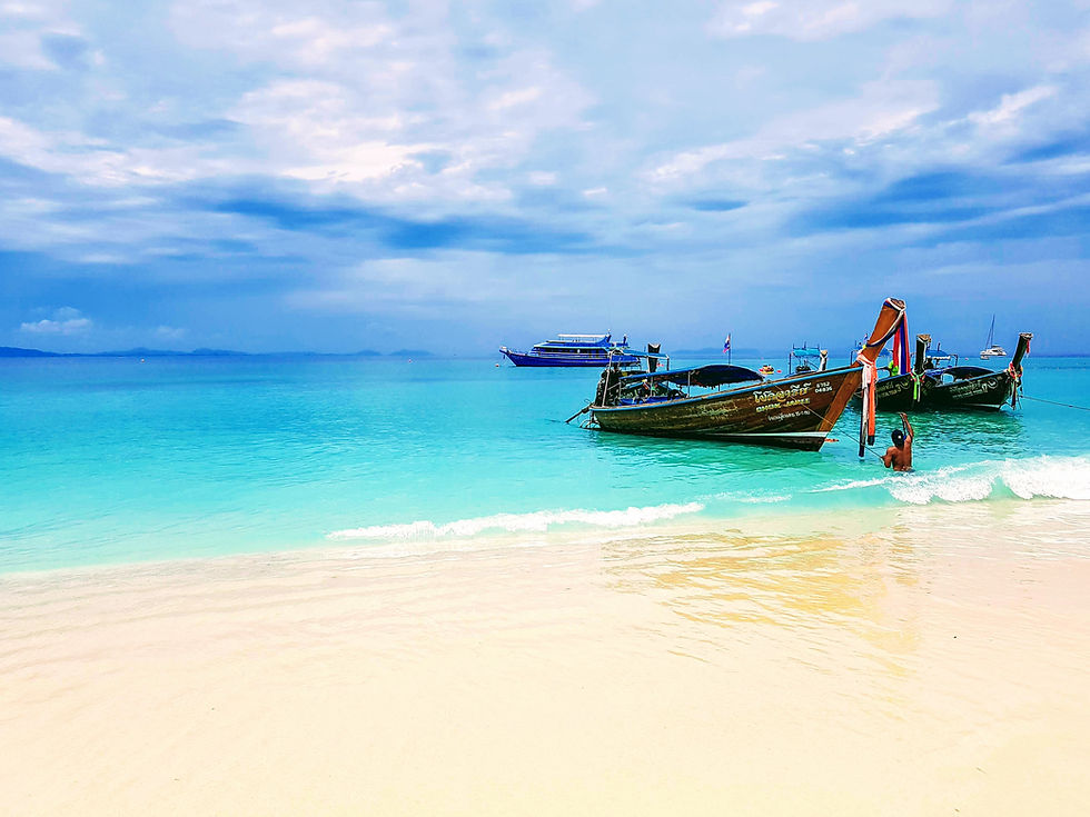 sandy beach in phuket thailand