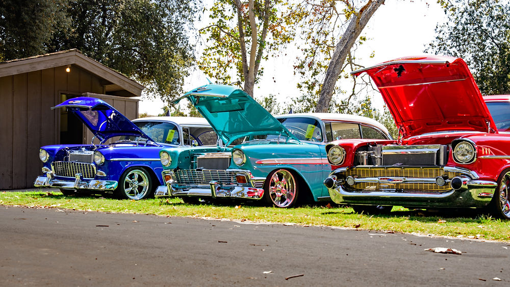Classic Cars at a car show