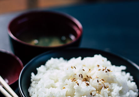 Rice porridge with coconut milk