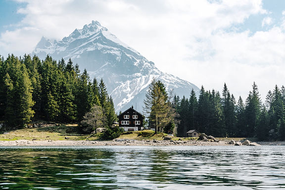 financial planning newsletter house near a mountain