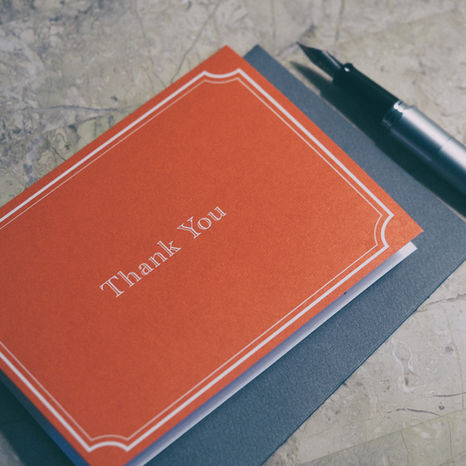 A Washunga Thank You Note
