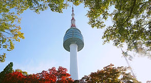 N Seoul Tower on Namsan mountain in autumn, Seoul