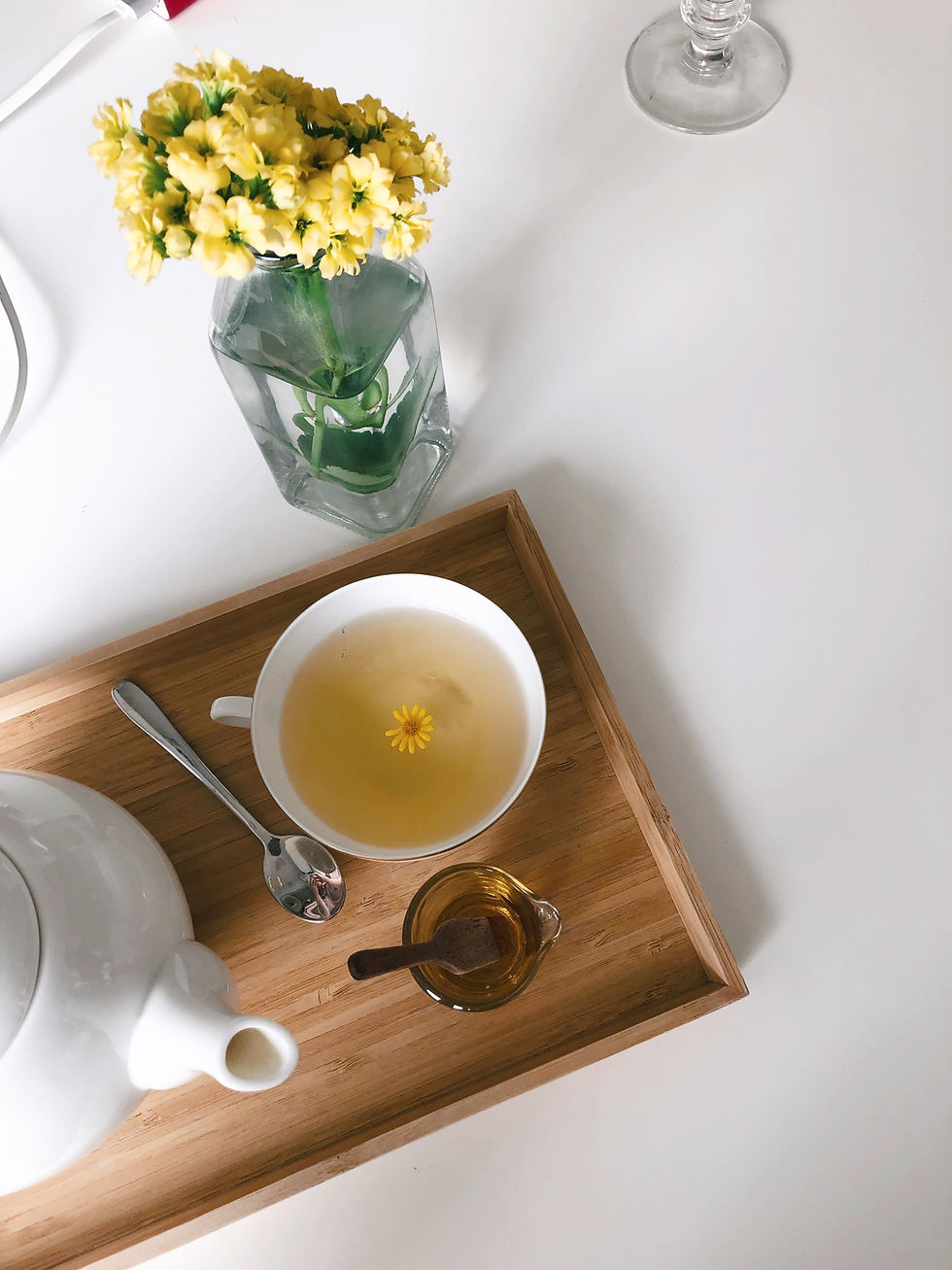 drink a camomile before bed