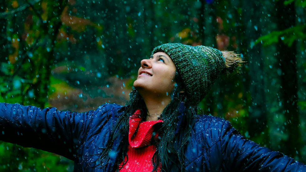 A dementia caregiver finding beauty and meaning in the caregiving experience.