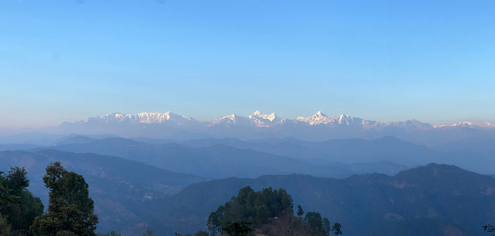 The Himalaya mountain ranges