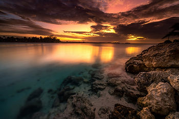 A beautiful sunset full of color. Shortcuts will not take you to such beauty.