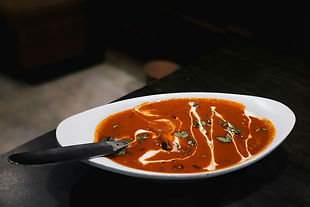 Butter chicken from the Banquet menu