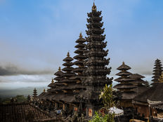 Besakih - Praying at the Mother Temple