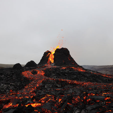 Volcano: The Vulcan God of fire