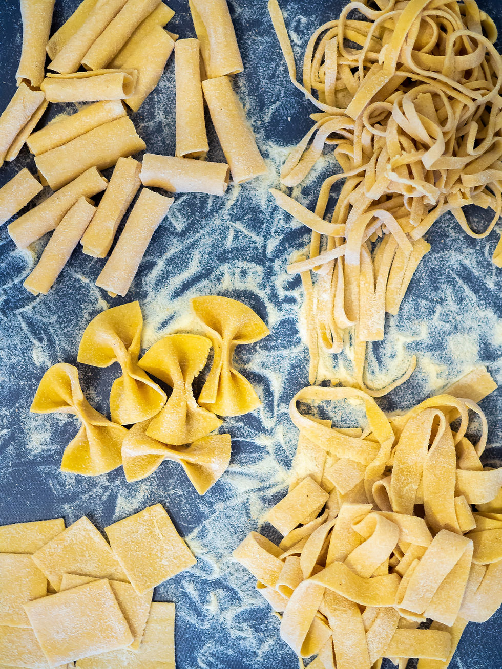 Formato di pasta vario