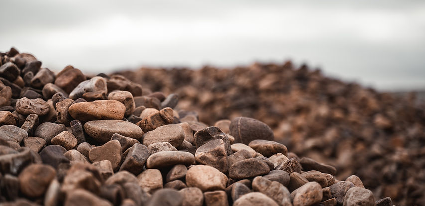 rocks on beach