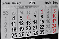Image of a calendar