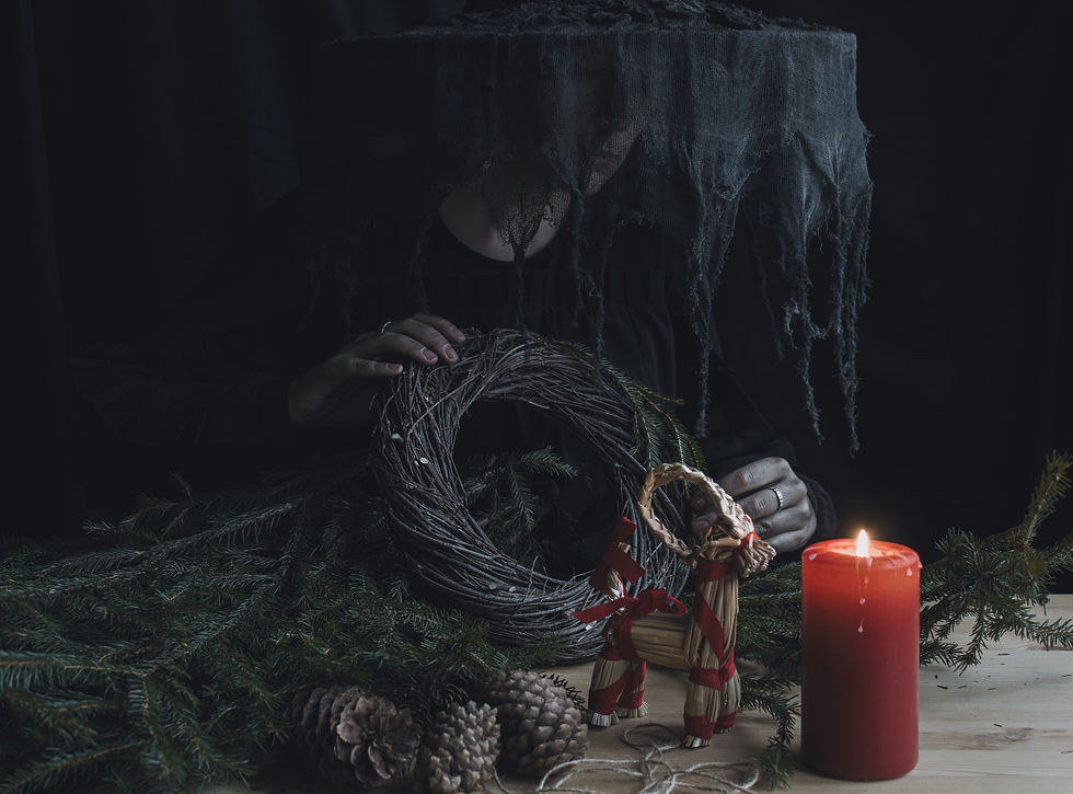 Yule Blessing Candle Working Private Live