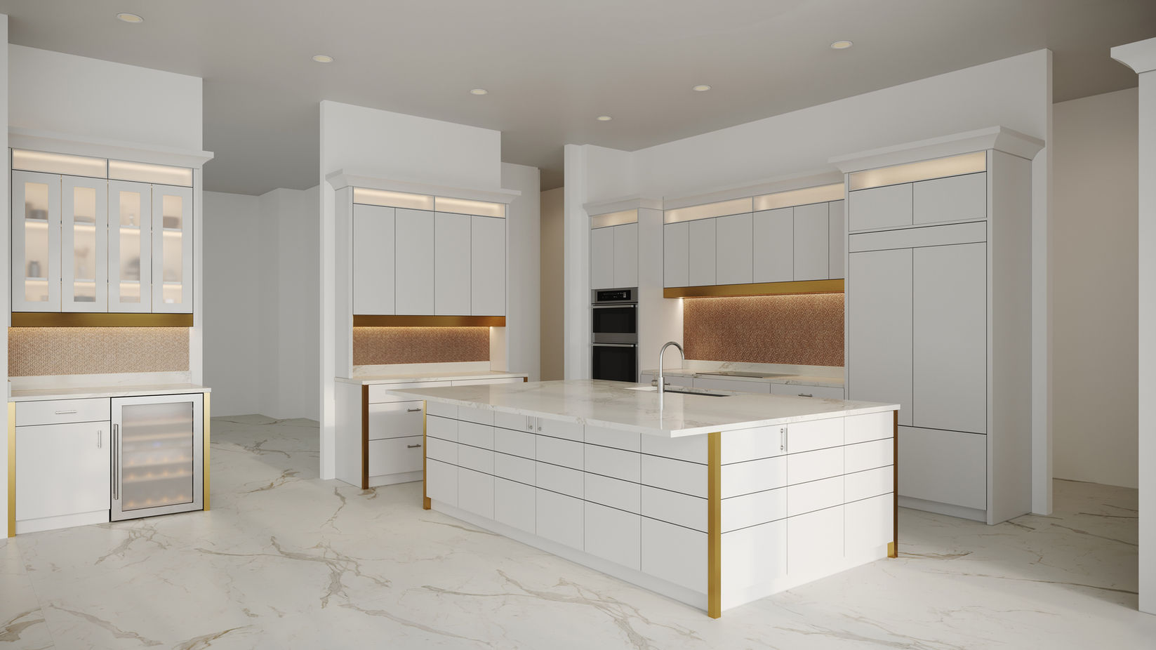 Custom kitchen cabinets designed for style and functionality.