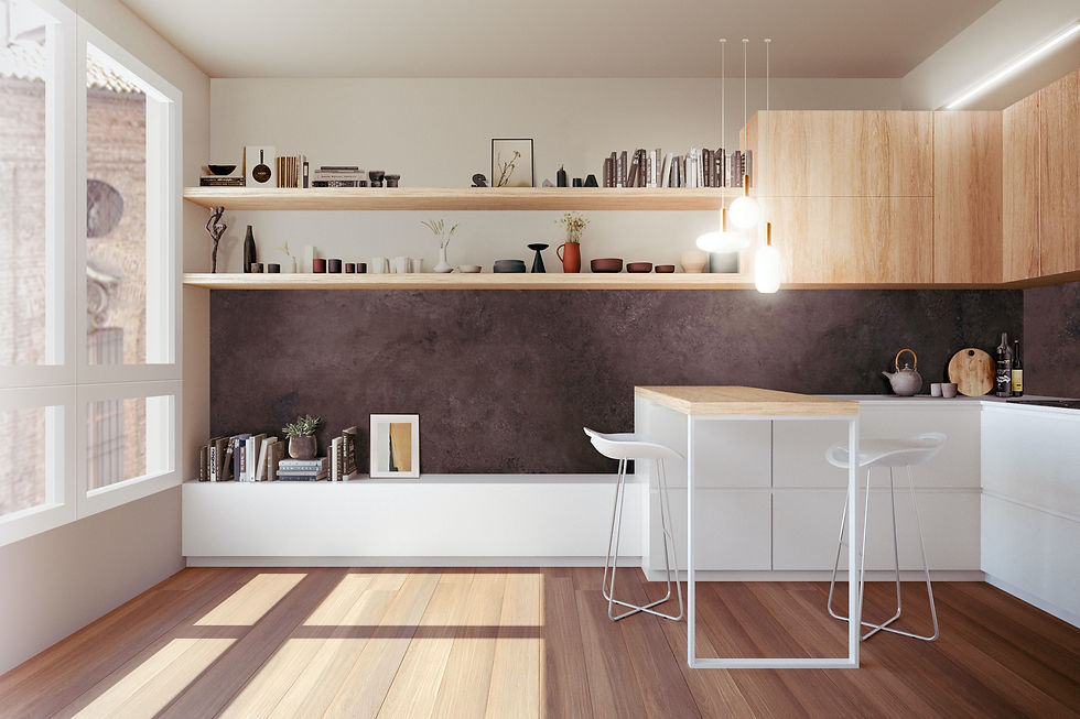 Imported Italian and German cabinetry accounts for the largest single share of a luxury kitchen budget, typically 35 to 45 percent.