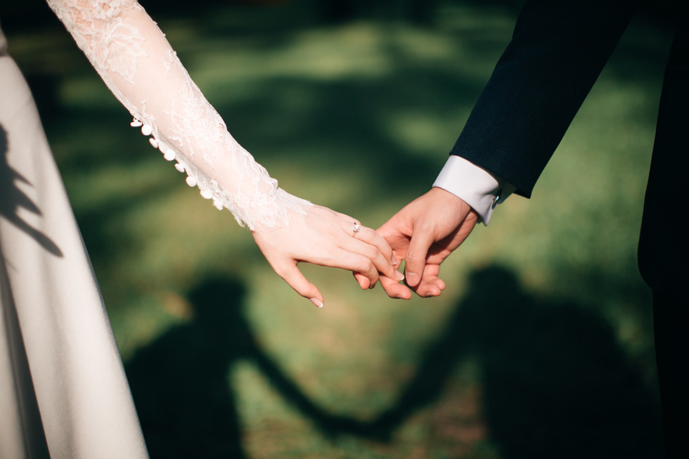 Couple holding hands for blog cover
