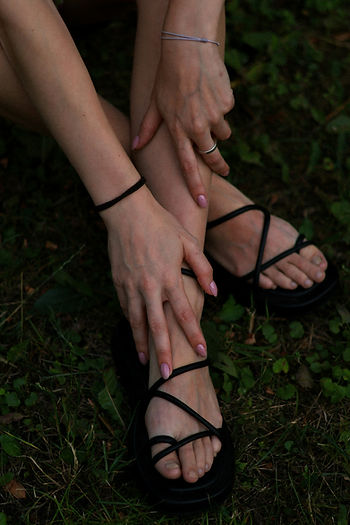 Numbness in the hands and feet