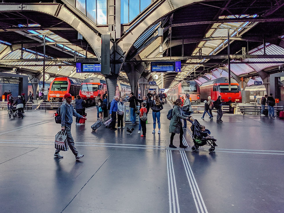 Zürich HB, Hauptbahnhof, Zug