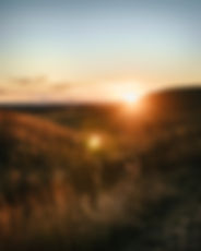 sunset over prairie