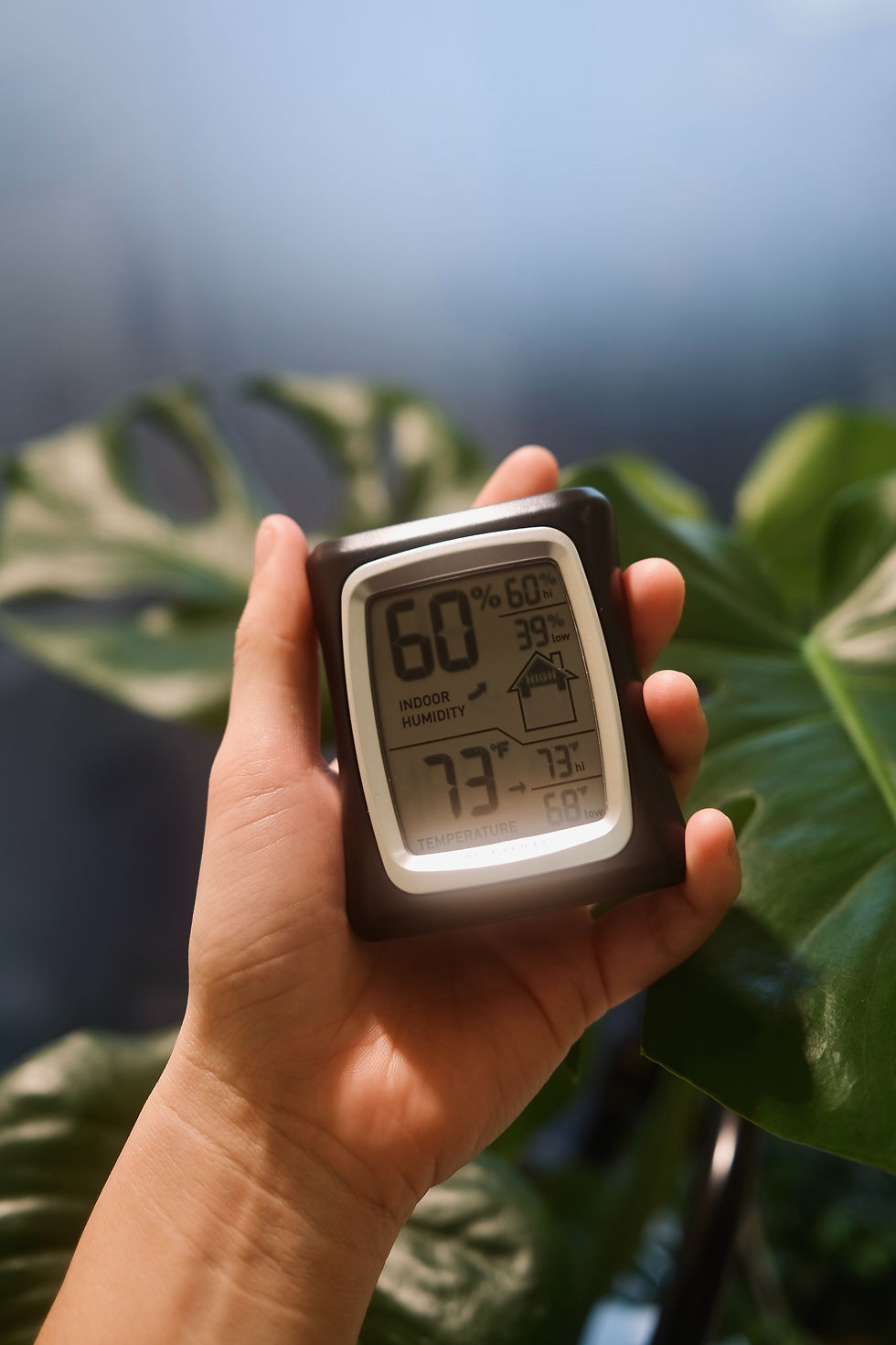 indoor humidity level termometer