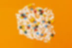 A Group of pills and medications