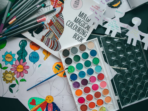 Leveraging the creativity that comes with arts and crafts to foster critical thinking