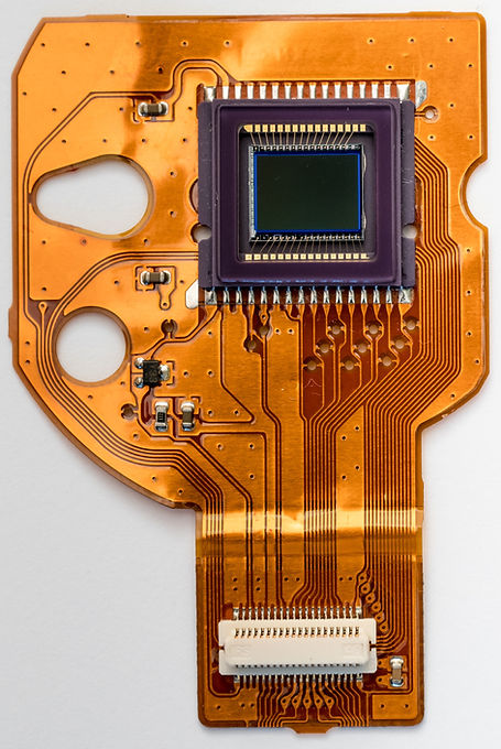 Flexible circuit board with image sensor