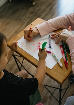 Child and Parent Drawing
