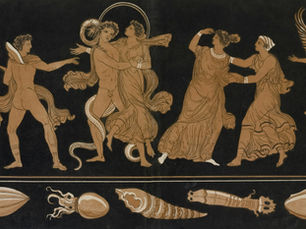 Une scène mythologique.
