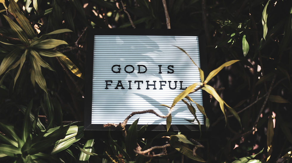 The Testing of Your Faith