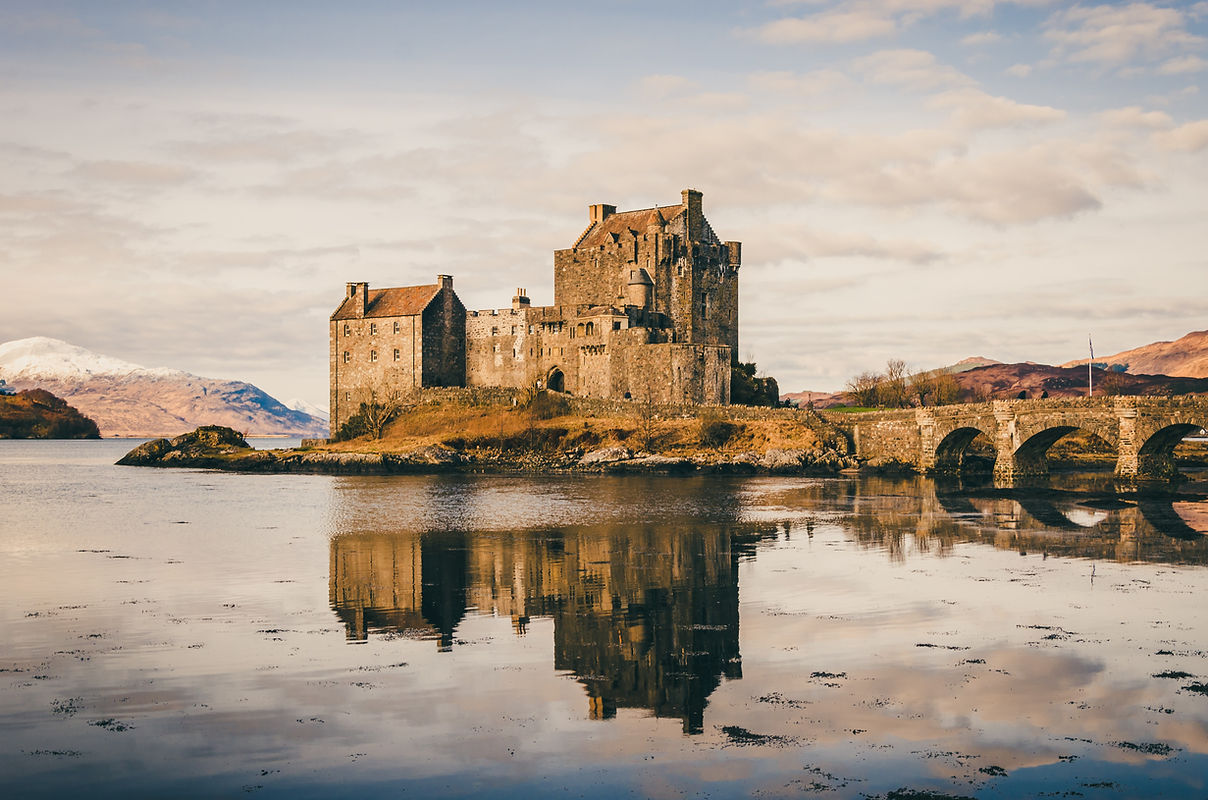 Eilean Donan Castle on our private tour for up to 7 passengers From Invergordon Port