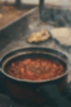 Pulled BBQ Chicken + Baked Beans + Coleslaw