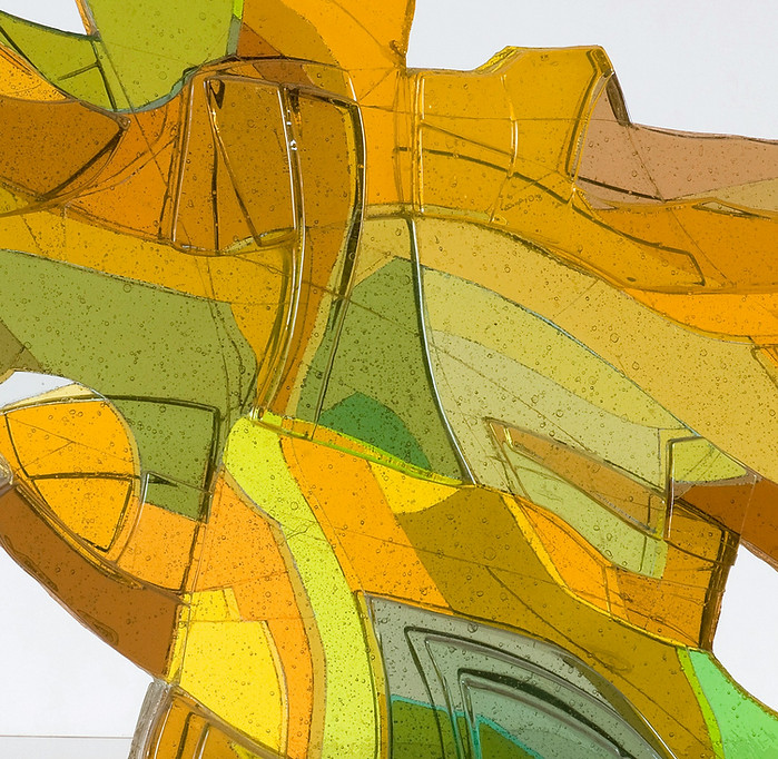Glass sculpture