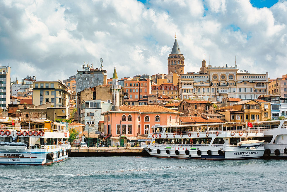 Istanbul, Turkey from the water