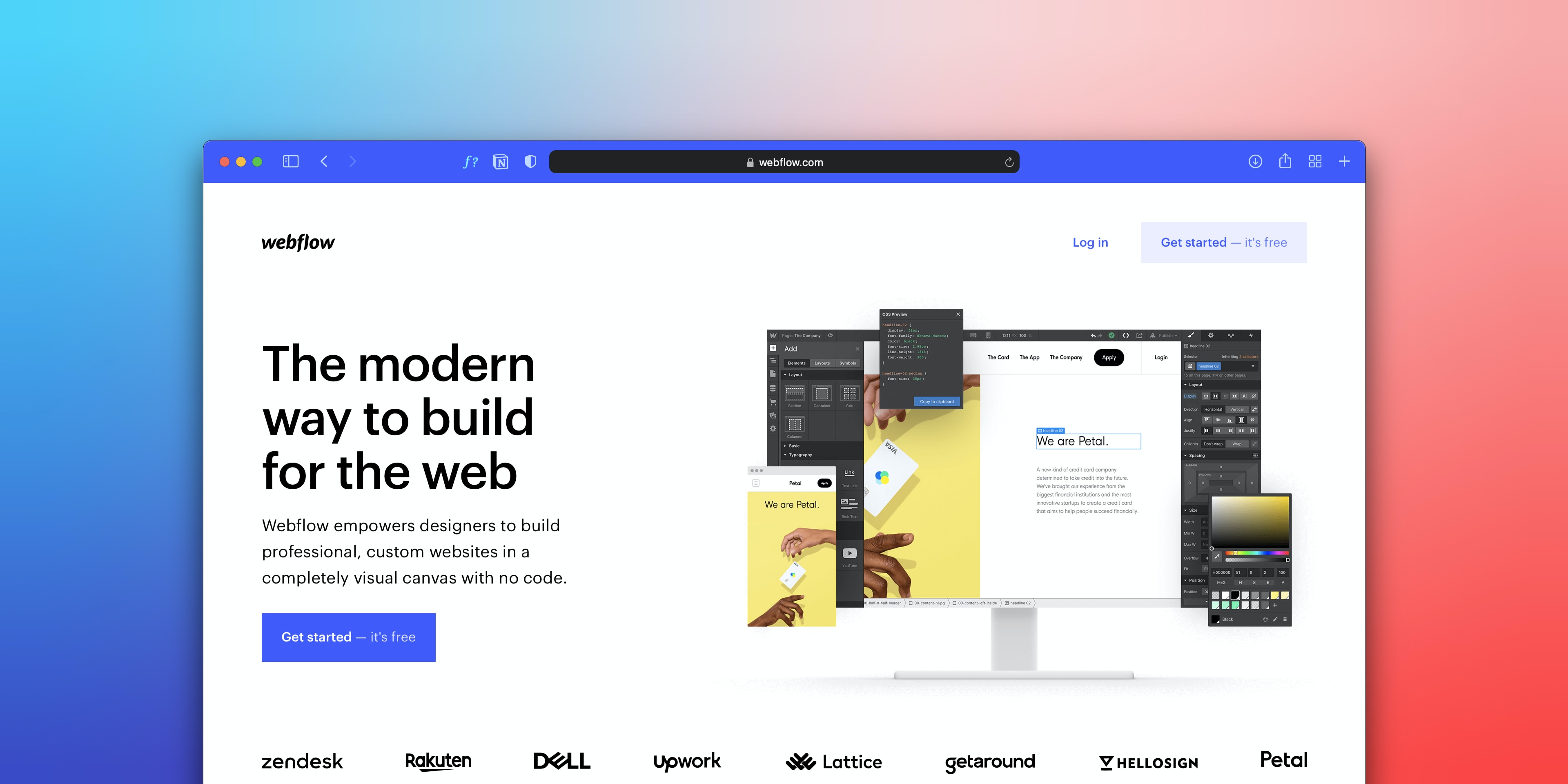 webflow testimonial slider