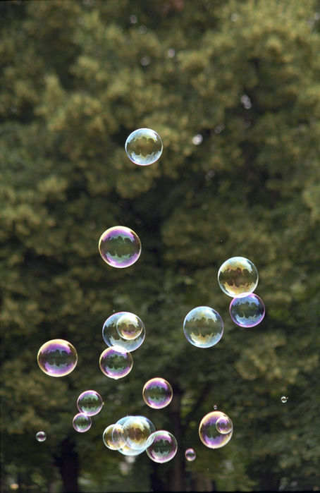 soap bubbles