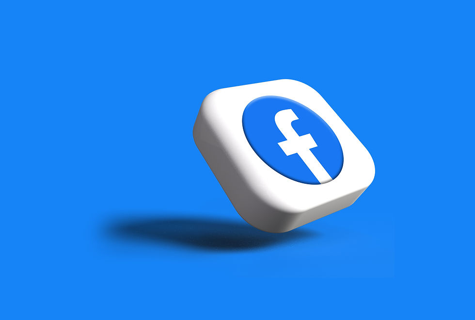 An image of the Facebook logo. Image by Rubaitul Azad