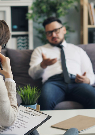 An employee uing his work's EAP program withCatalyss Counsling to get therapy services