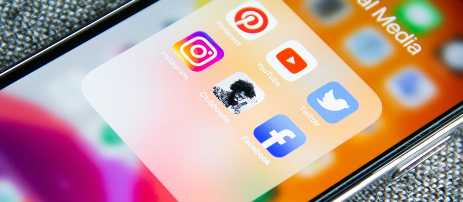 Social Media on cellphone