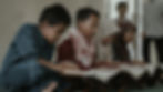 Muslim children learning the Quran