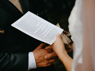 Eigene Ehegelübde schreiben, Anleitung für eure freie Trauung