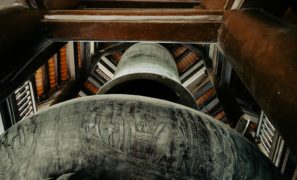 Bell in a bell tower