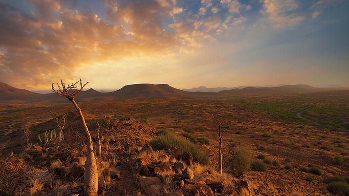 namibie à la belle étoile