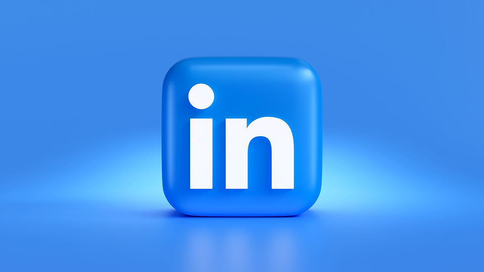 Professional person using a laptop, representing LinkedIn profile help
