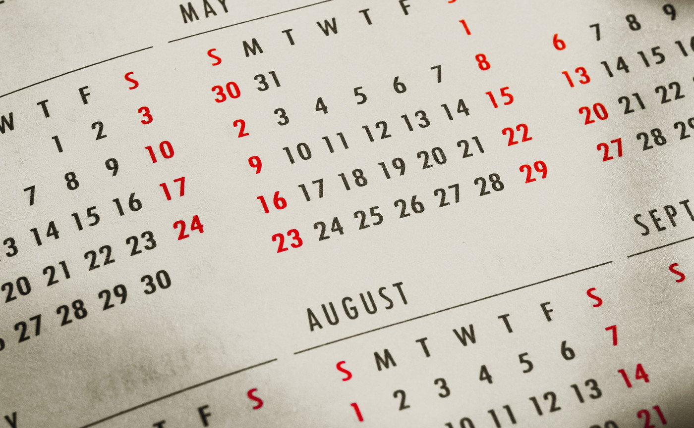 calendar schedule