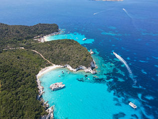 Ionian islands charter yacht vacations 