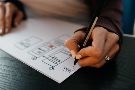 website planning checklist for startup showing page mapping content hierarchy and CTA structure