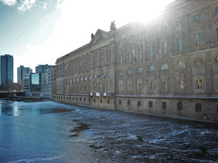 Museum Island Berlin with historic museums and Spree River view in the city centre